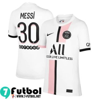 Camisetas futbol PSG Segunda # Messi 30 Hombre 2021 2022
