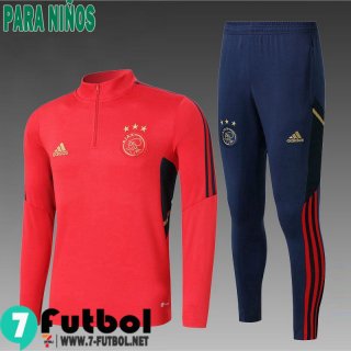 KIT: Chandal Futbol AFC Rojo Ninos 2022 2023 TK381