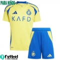 Camiseta Futbol Al-Nassr Primera Ninos 24 25