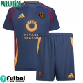 Camiseta Futbol AS Roma Tercera Ninos 24 25