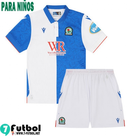 Camiseta Futbol Blackburn Rovers Primera Ninos 24 25