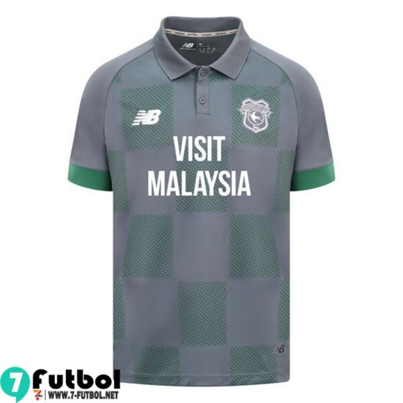 Camiseta Futbol Cardiff City Segunda Hombre 24 25