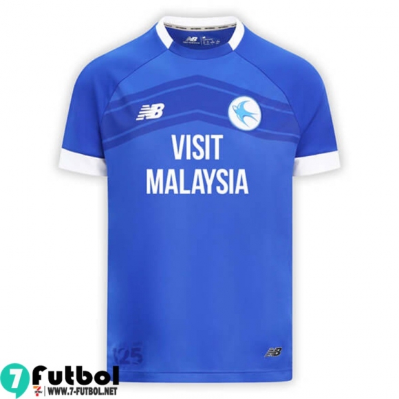 Camiseta Futbol Cardiff City Primera Hombre 24 25