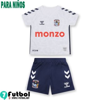 Camiseta Futbol Coventry City Segunda Ninos 24 25