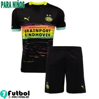 Camiseta Futbol PSV Eindhoven Segunda Ninos 24 25