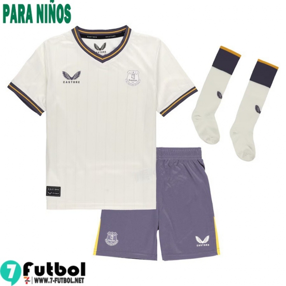 Camiseta Futbol Everton Tercera Ninos 24 25