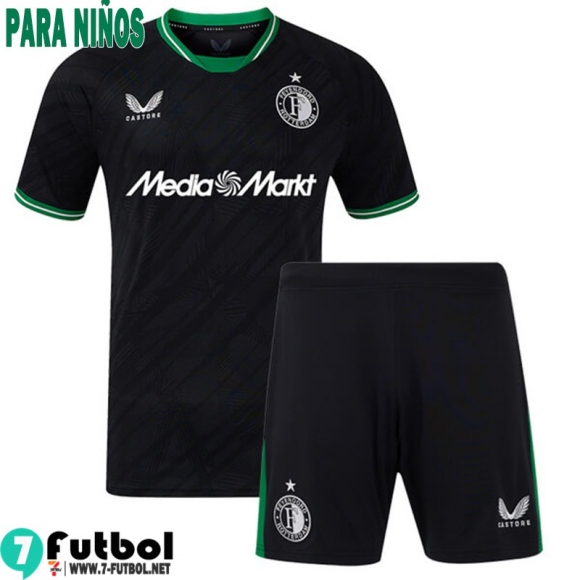 Camiseta Futbol Feyenoord Segunda Ninos 24 25