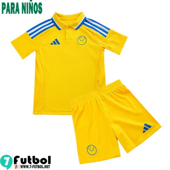 Camiseta Futbol Leeds United Segunda Ninos 24 25