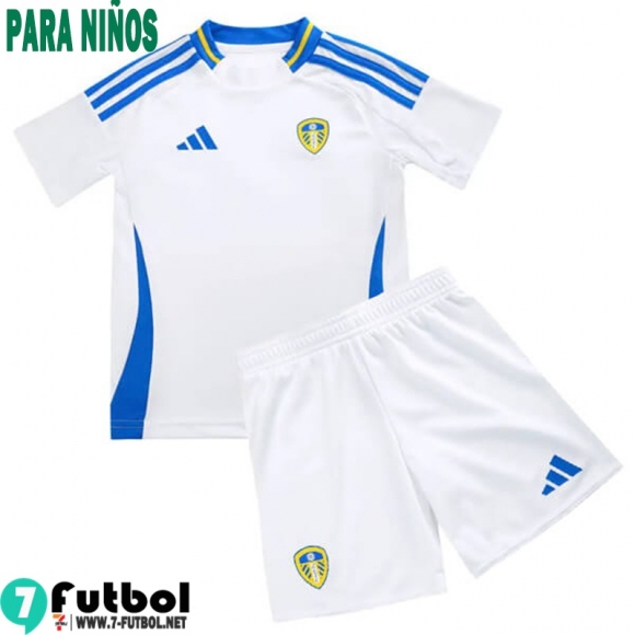 Camiseta Futbol Leeds United Primera Ninos 24 25