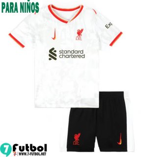 Camiseta Futbol Liverpool Tercera Ninos 24 25