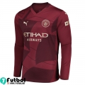 Camiseta Futbol Manchester City Tercera Hombre Manga Larga 24 25