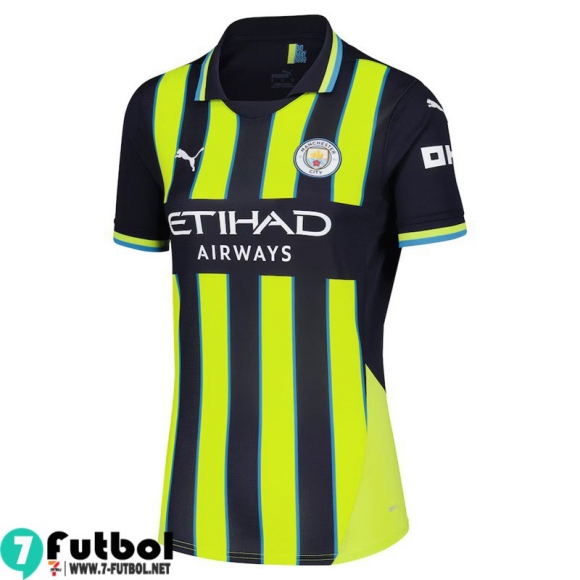 Camiseta Futbol Manchester City Segunda Femenino 24 25