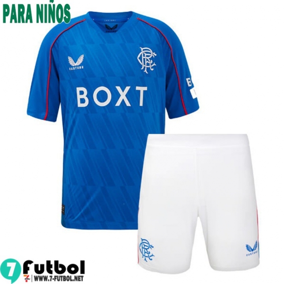 Camiseta Futbol Rangers Primera Ninos 24 25