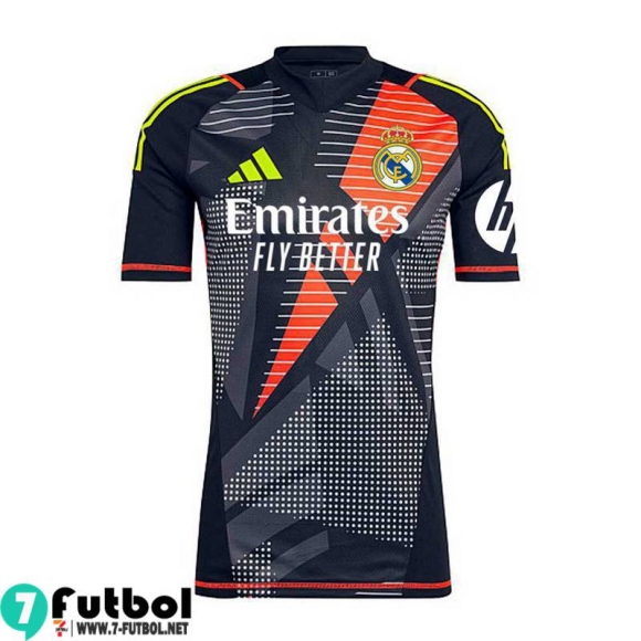 Camiseta Futbol Real Madrid Segunda Porteros Hombre 24 25 TBB355