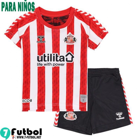 Camiseta Futbol Sunderland Primera Ninos 24 25