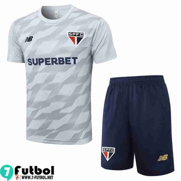 KIT: T Shirt Sao Paulo Hombre 24 25 H191