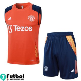 KIT: Sin Mangas Manchester United Hombre 24 25 H196