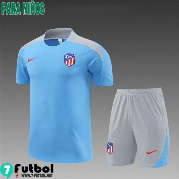 KIT: T Shirt Atletico Madrid Ninos 24 25 H155