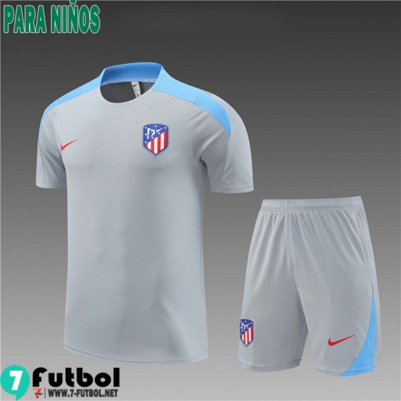 KIT: T Shirt Atletico Madrid Ninos 24 25 H156