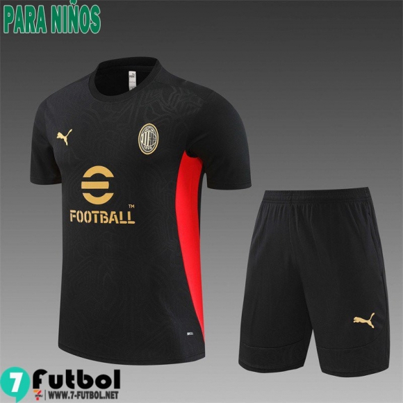 KIT: T Shirt AC Milan Ninos 24 25 H176