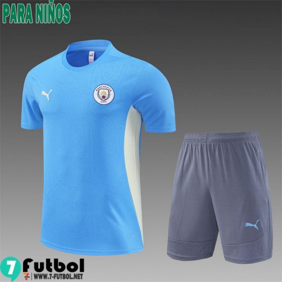 KIT: T Shirt Manchester City Ninos 24 25 H177