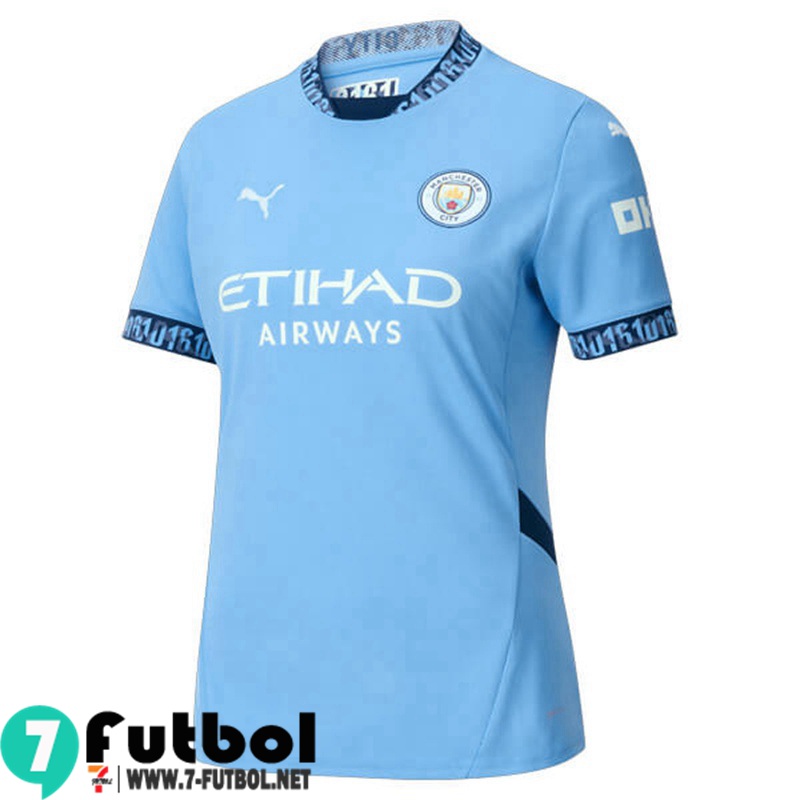 Manchester city Maglia Calcio Prima Donna 2024 2025